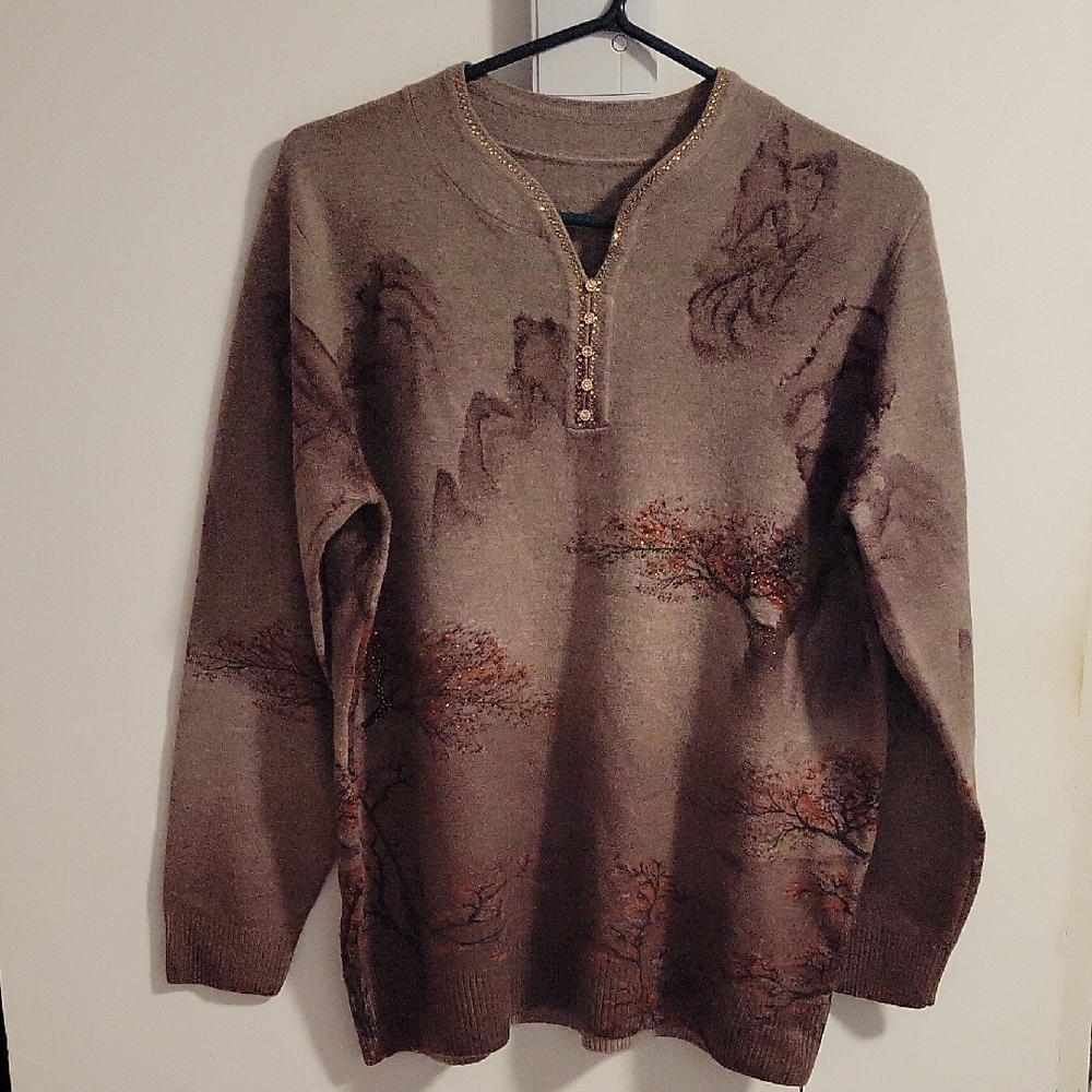 Ladies' 100% Wool Sweater